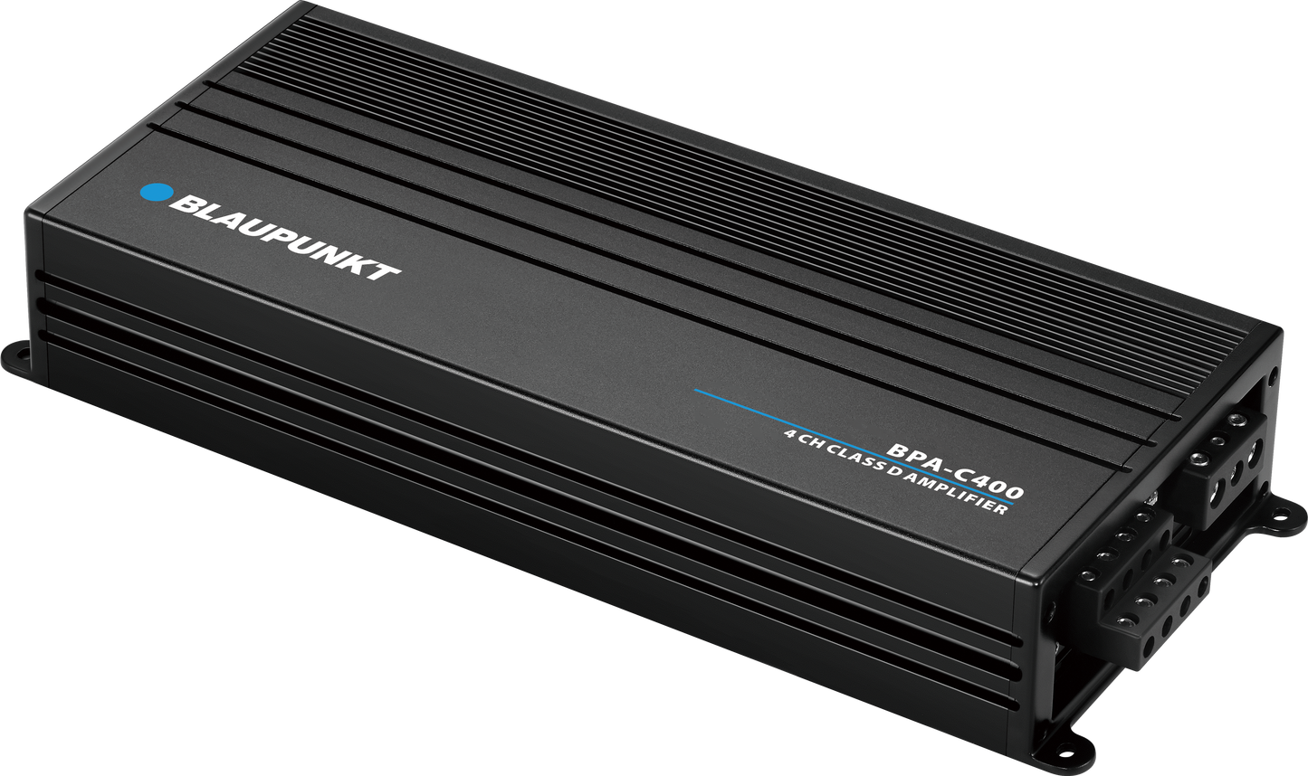 Blaupunkt BPA-C400 Elite Car Audio Class AB 4-Channel 2600W Stereo Amplifier