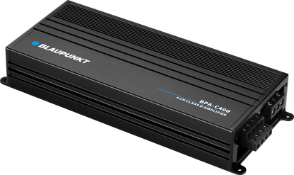 Blaupunkt BPA-C400 Elite Car Audio Class AB 4-Channel 2600W Stereo Amplifier