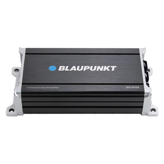 Blaupunkt BPA-M704 Compact 4-Channel Amplifier for Car Audio