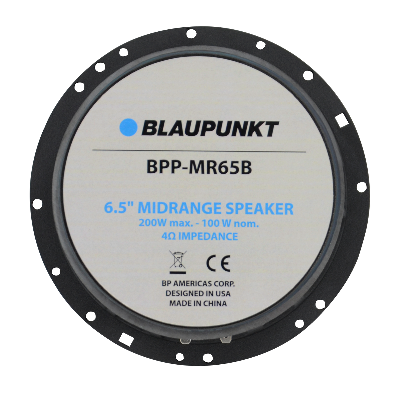 Blaupunkt BPP-MR65B 6.5" Mid-Range 200W Component Speaker