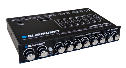 Blaupunkt CEBP-871PRO 7 Band Compact Equalizer Maximum Output Voltage 7V RMS