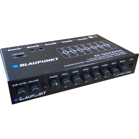 Blaupunkt EP1800X 7-Band Car Audio Graphic Equalizer