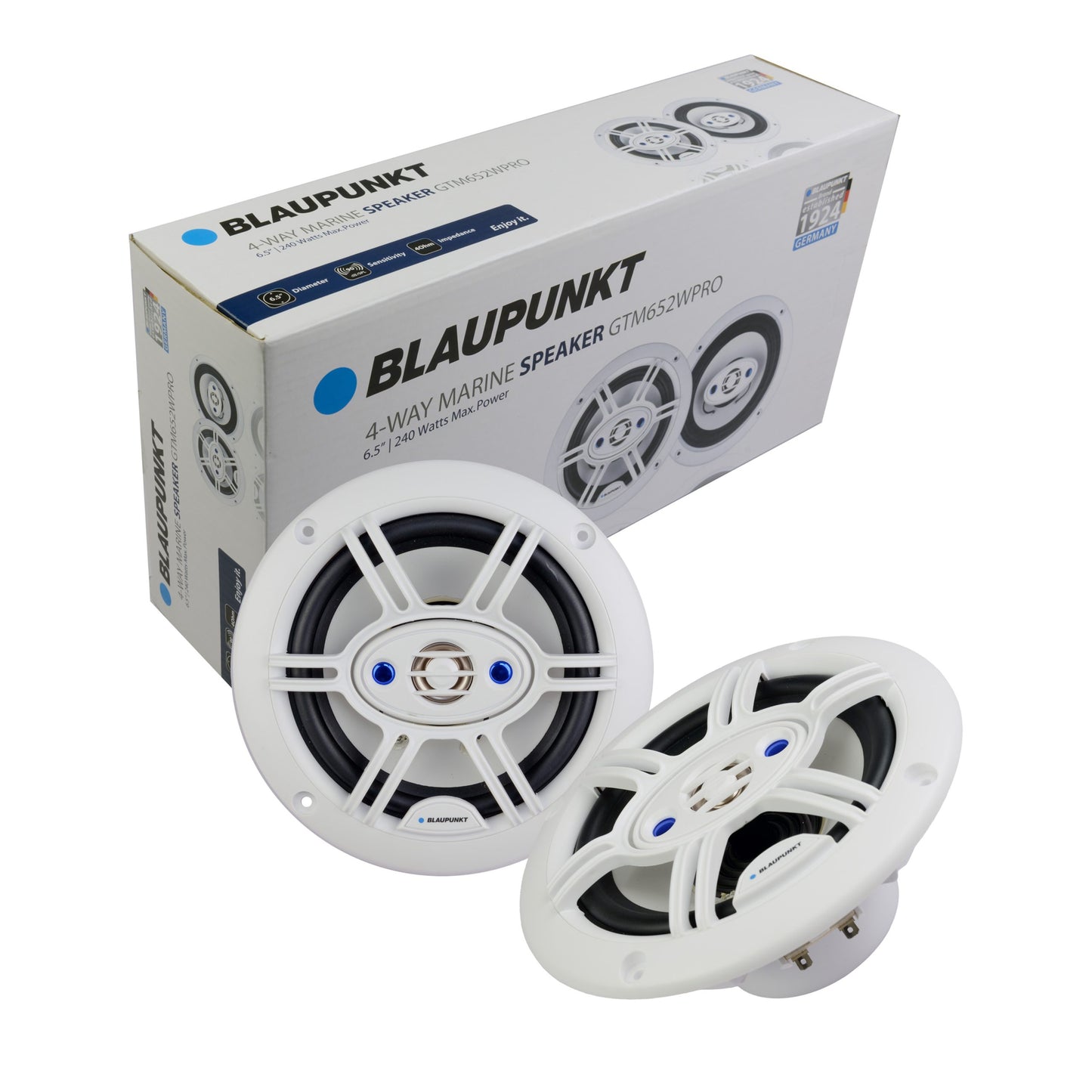 Blaupunkt GTM652WPRO 6.5" 4-Way Marine Speaker