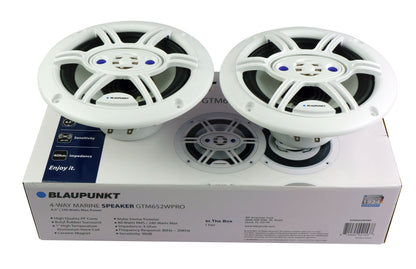 Blaupunkt GTM652WPRO 6.5" 4-Way Marine Speaker