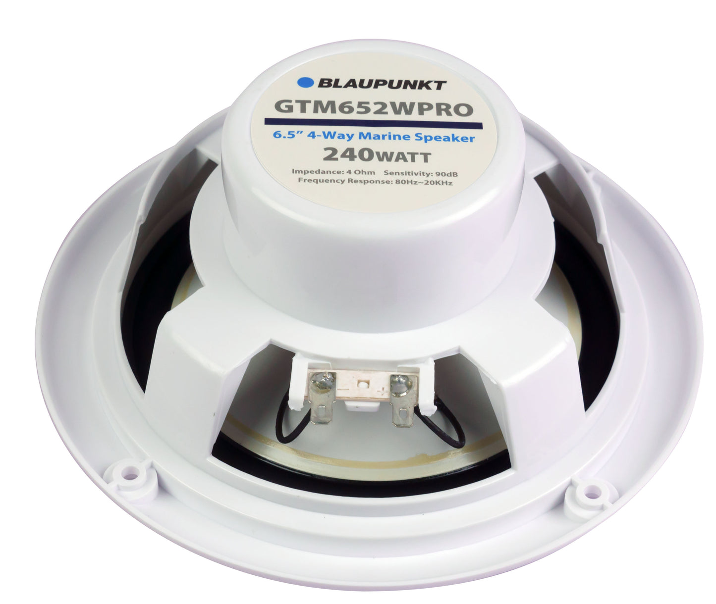 Blaupunkt GTM652WPRO 6.5" 4-Way Marine Speaker